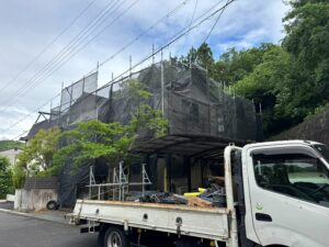 加茂町足場工事